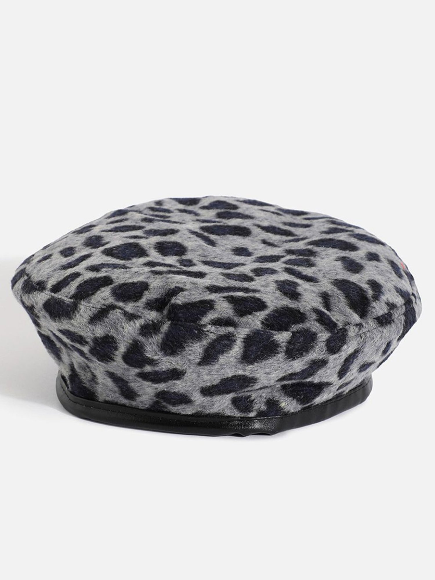 HauteSauce Multicolor Textured Beret Cap