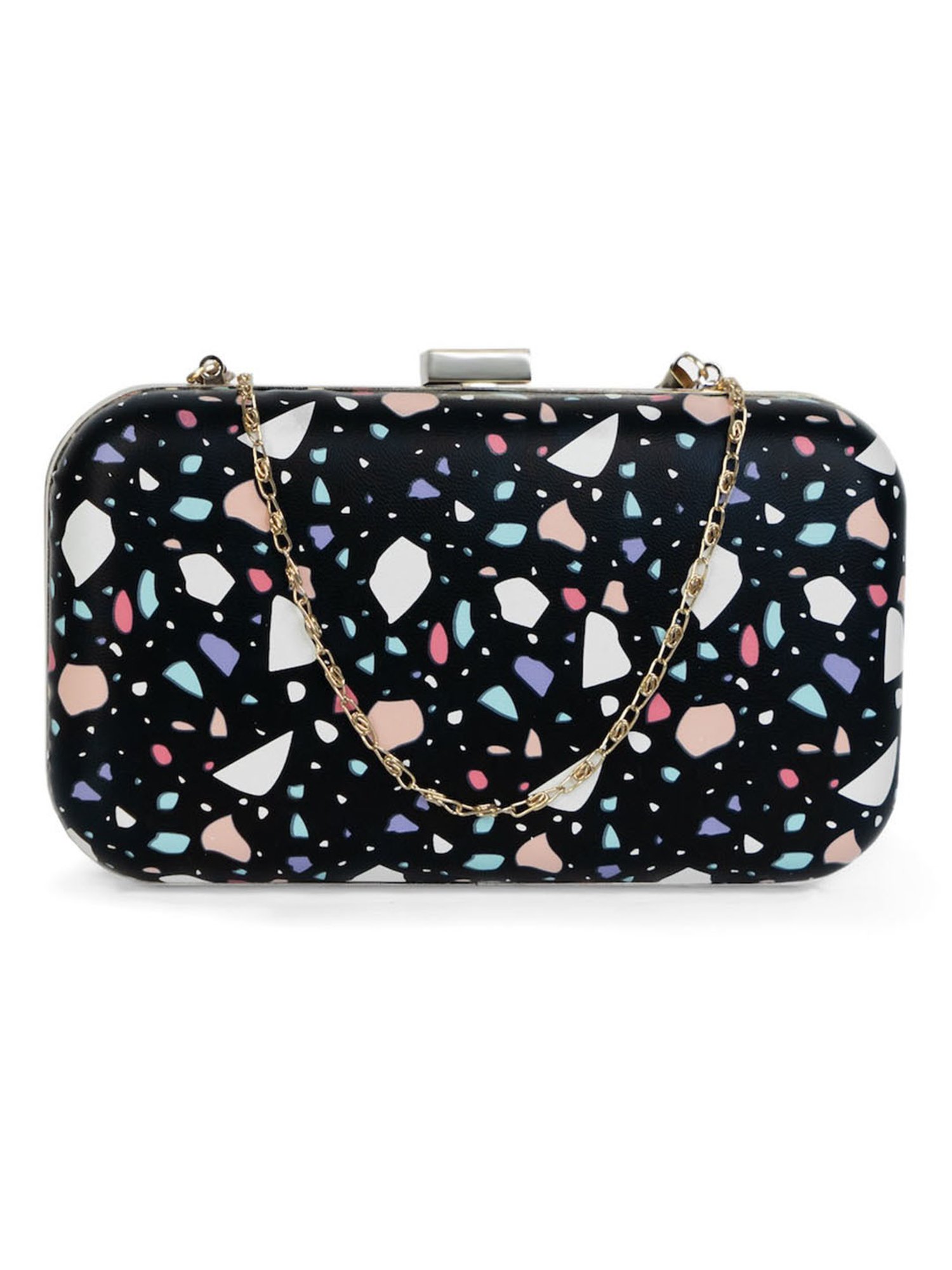 Modern Myth Multicolor Printed Clutch
