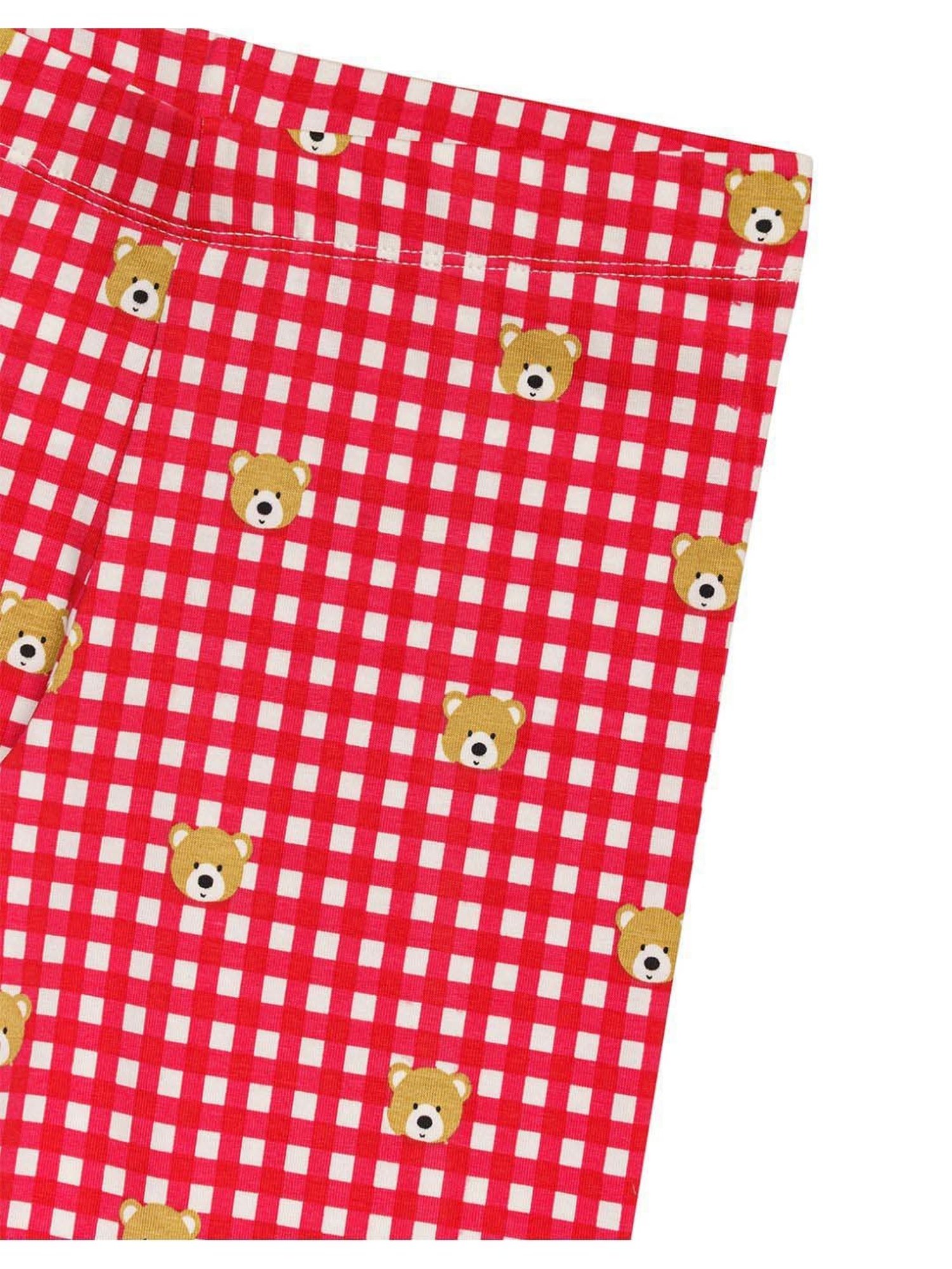 H by Hamleys Kids Red Chequered Leggings