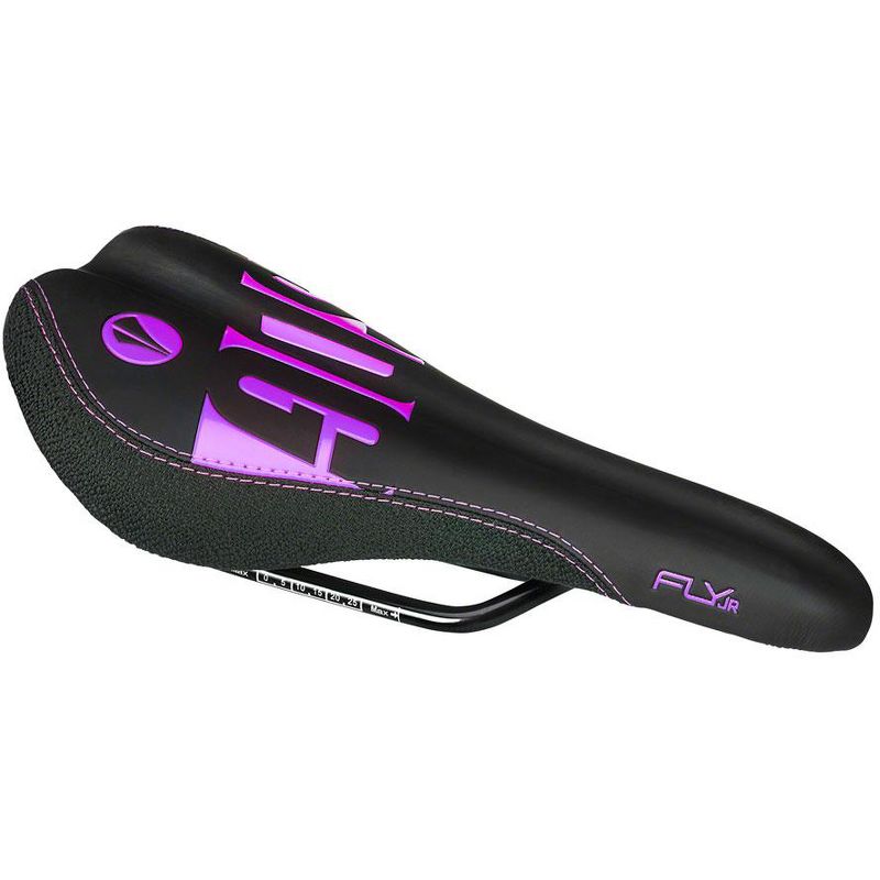 SDG Fly Jr Saddle - Neon Purple/Black
