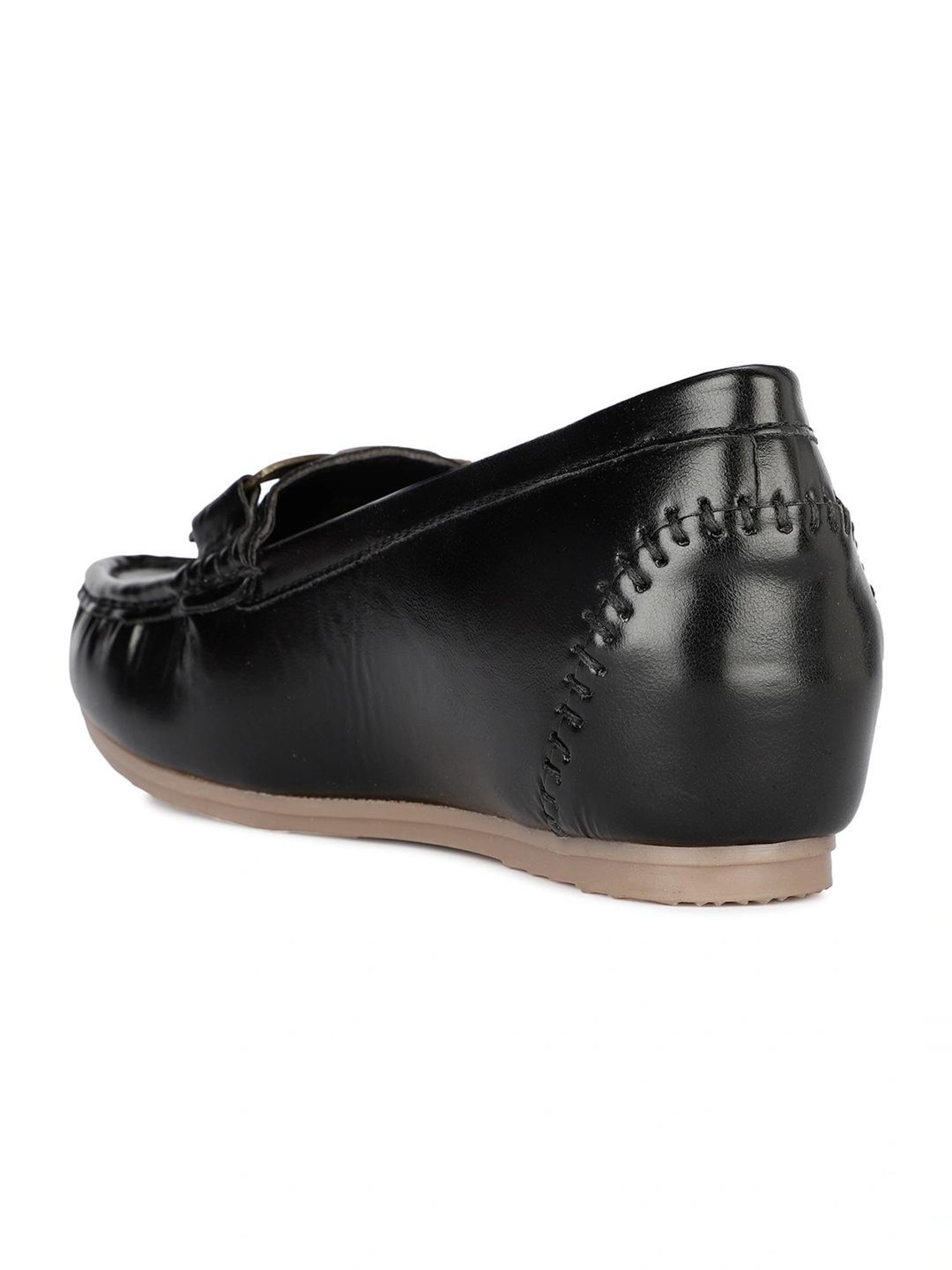 Bata Women's SAMIRA Black Loafers