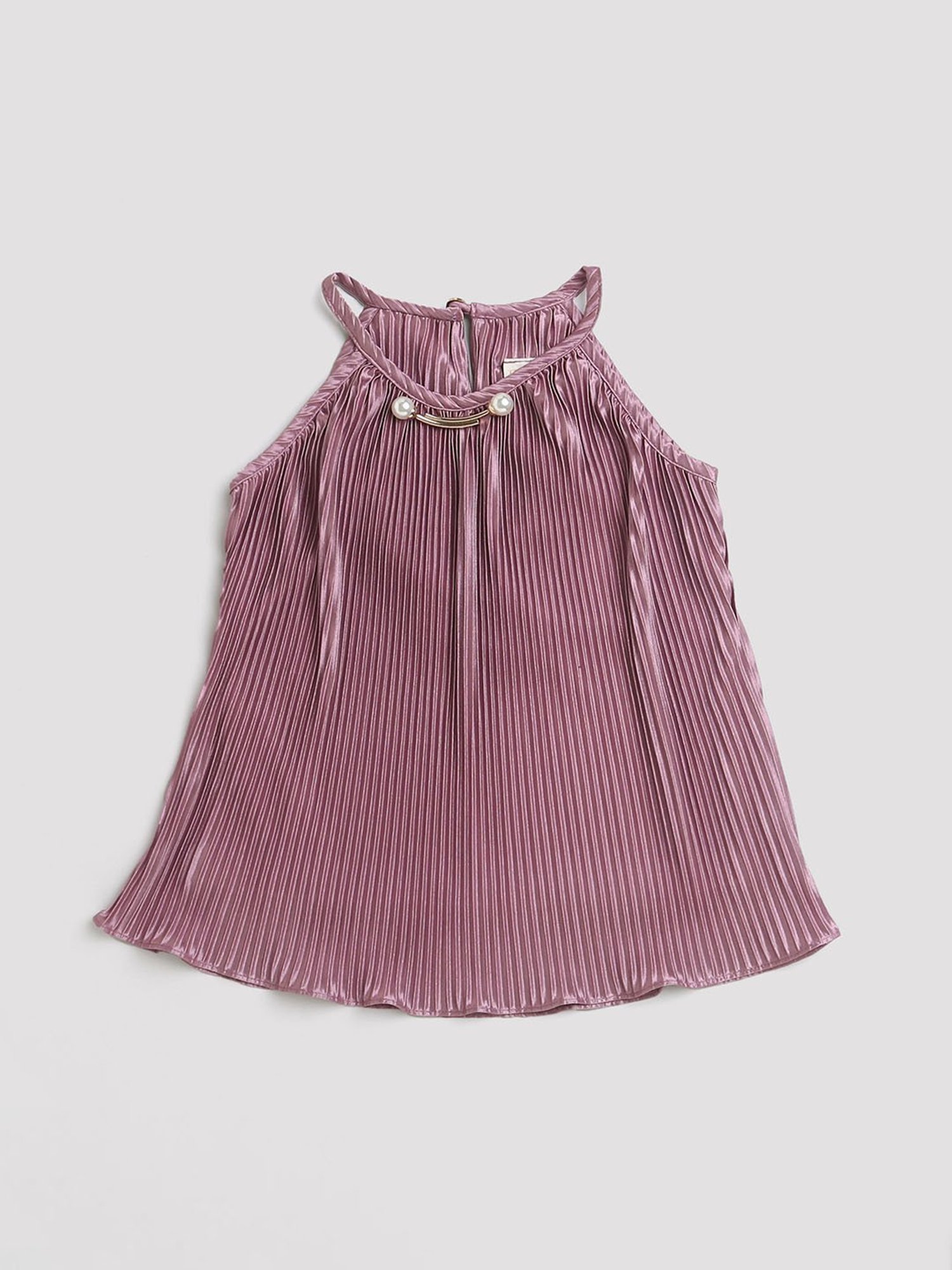 Tiny Girl Dusty Pink Solid Top