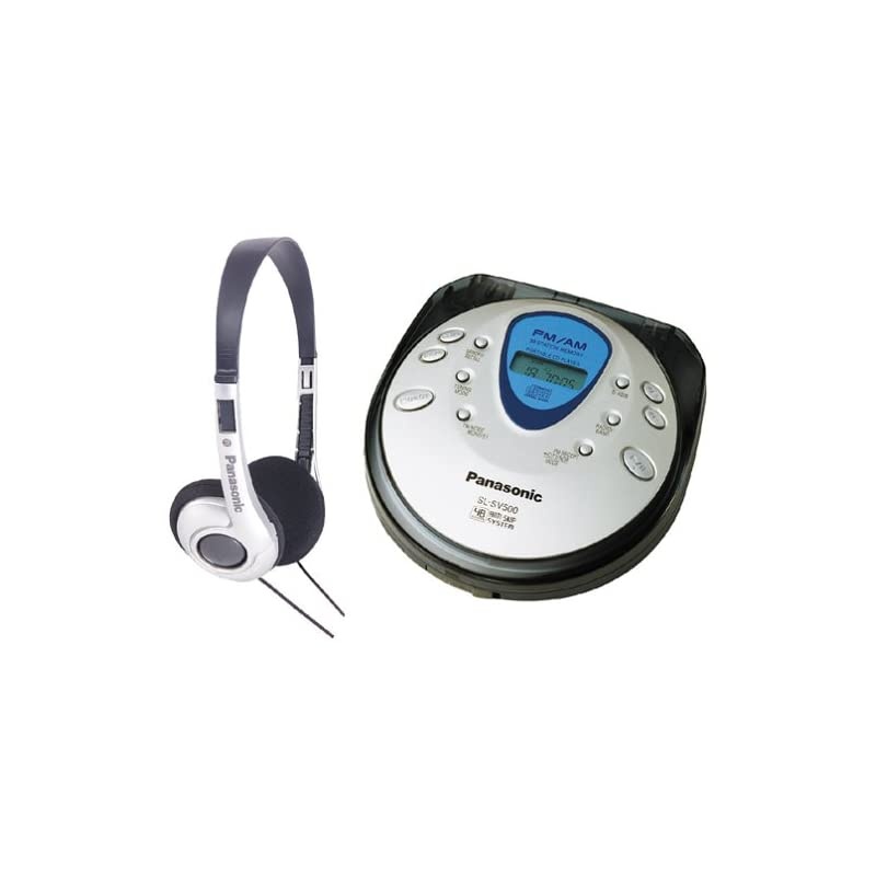 SL-SV500 Portable CD Player with FM/AM Tuner