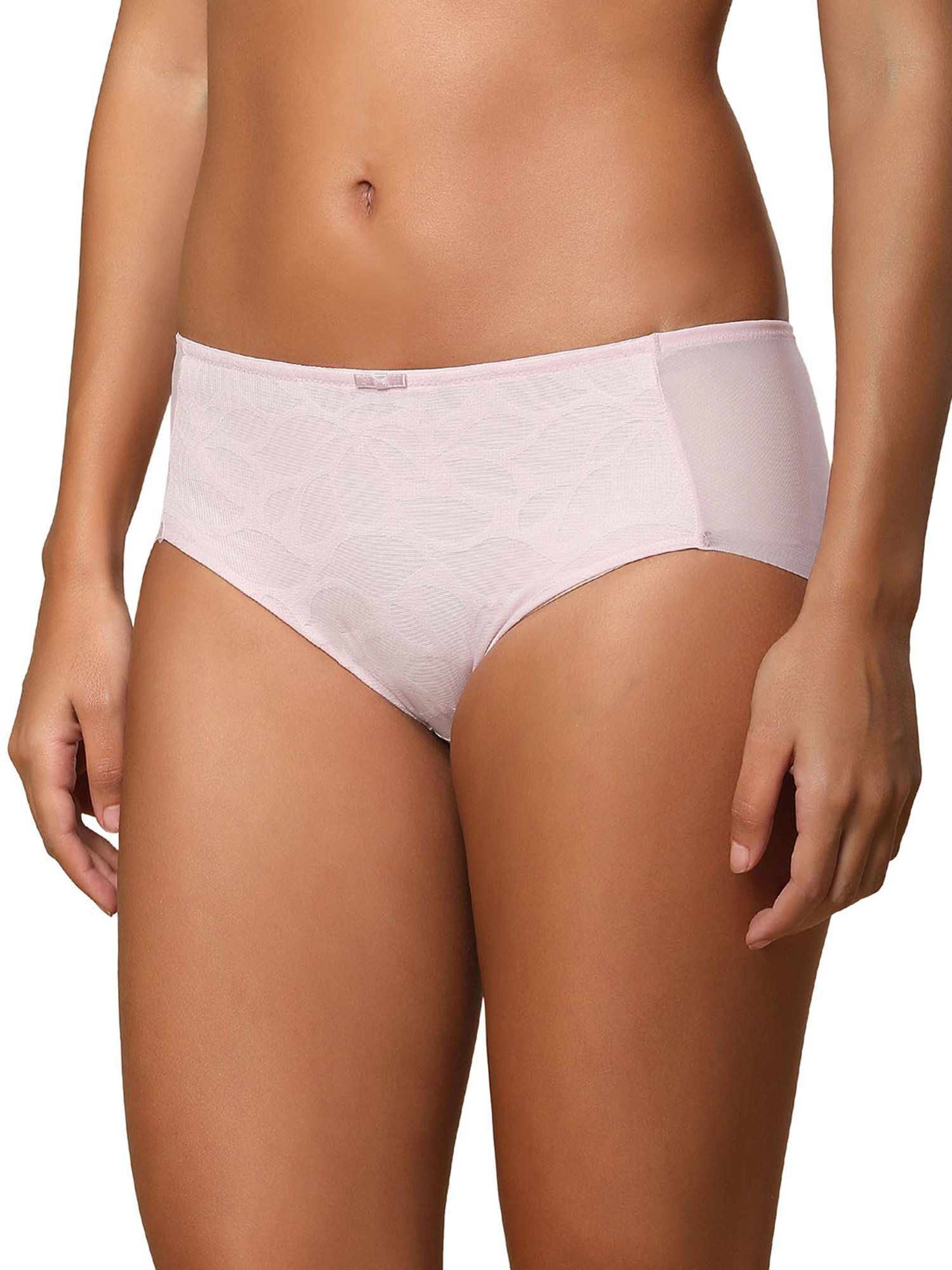 Triumph Light Pink Floral Hipster Panty