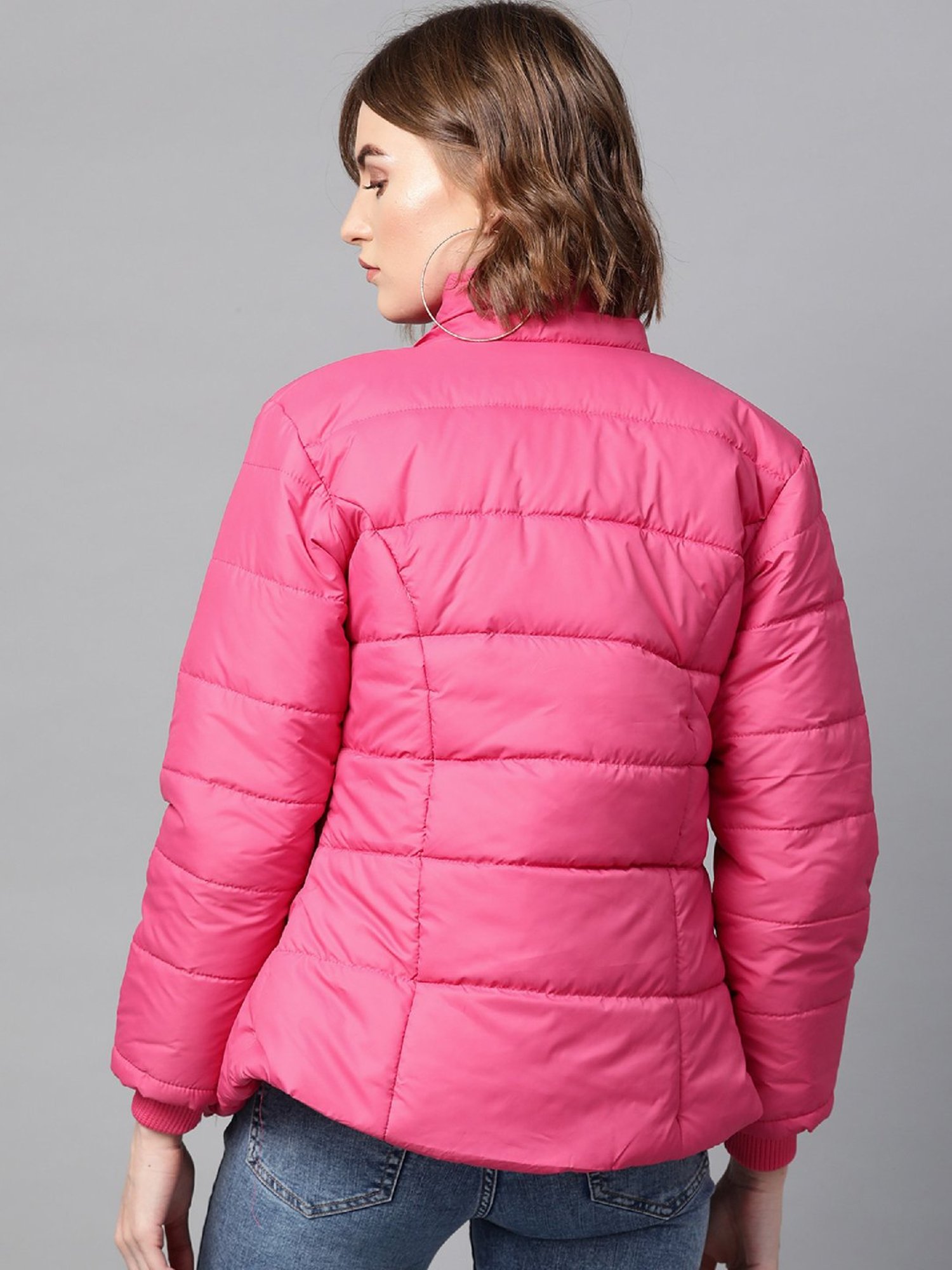 VOXATI Pink Regular Fit Jacket