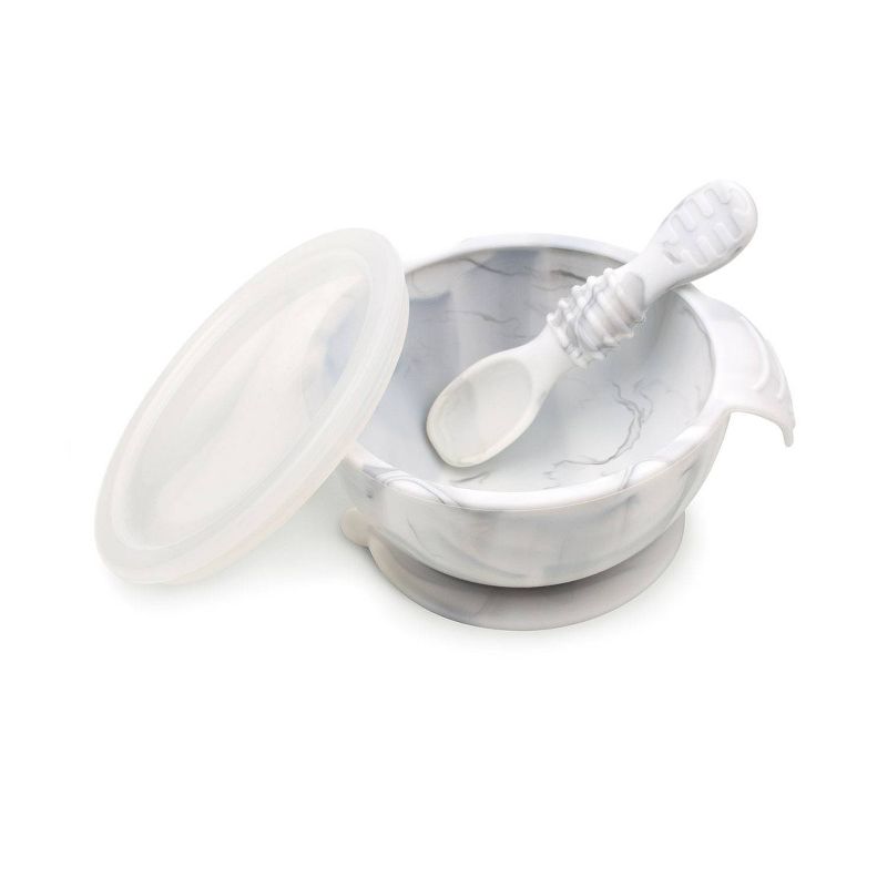 Bumkins Marble Baby Feeding Accessory Bowl