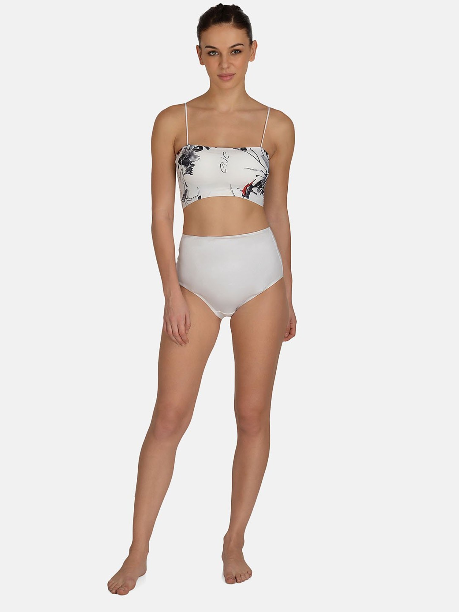 Mod & Shy Light White Maternity Panty