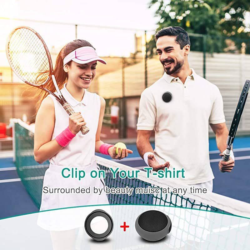 Portable Bluetooth Speakers Wireless Mini Speaker with Enhanced BassHD SoundWearable Speaker with Microphone95H PlaytimeIPX6 Waterproof Suitable for SportsOutdoor Travel and Home