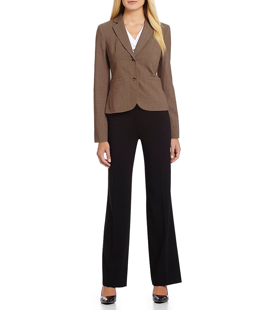 Calvin Klein Petite Notch-Collar Jacket