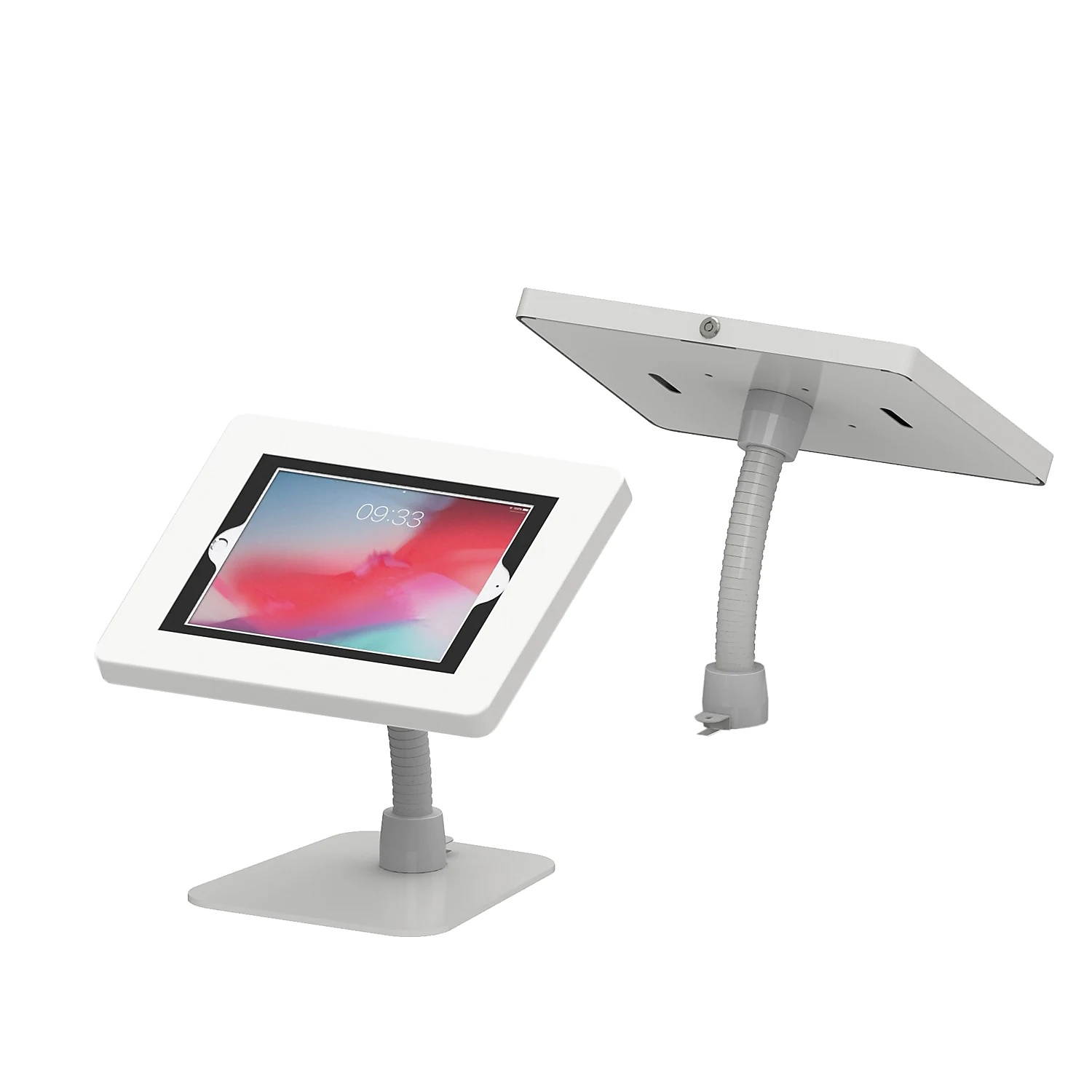 CTA Digital PAD-PARATW Premium Security Kiosk Stand with Gooseneck Tabletop Mount