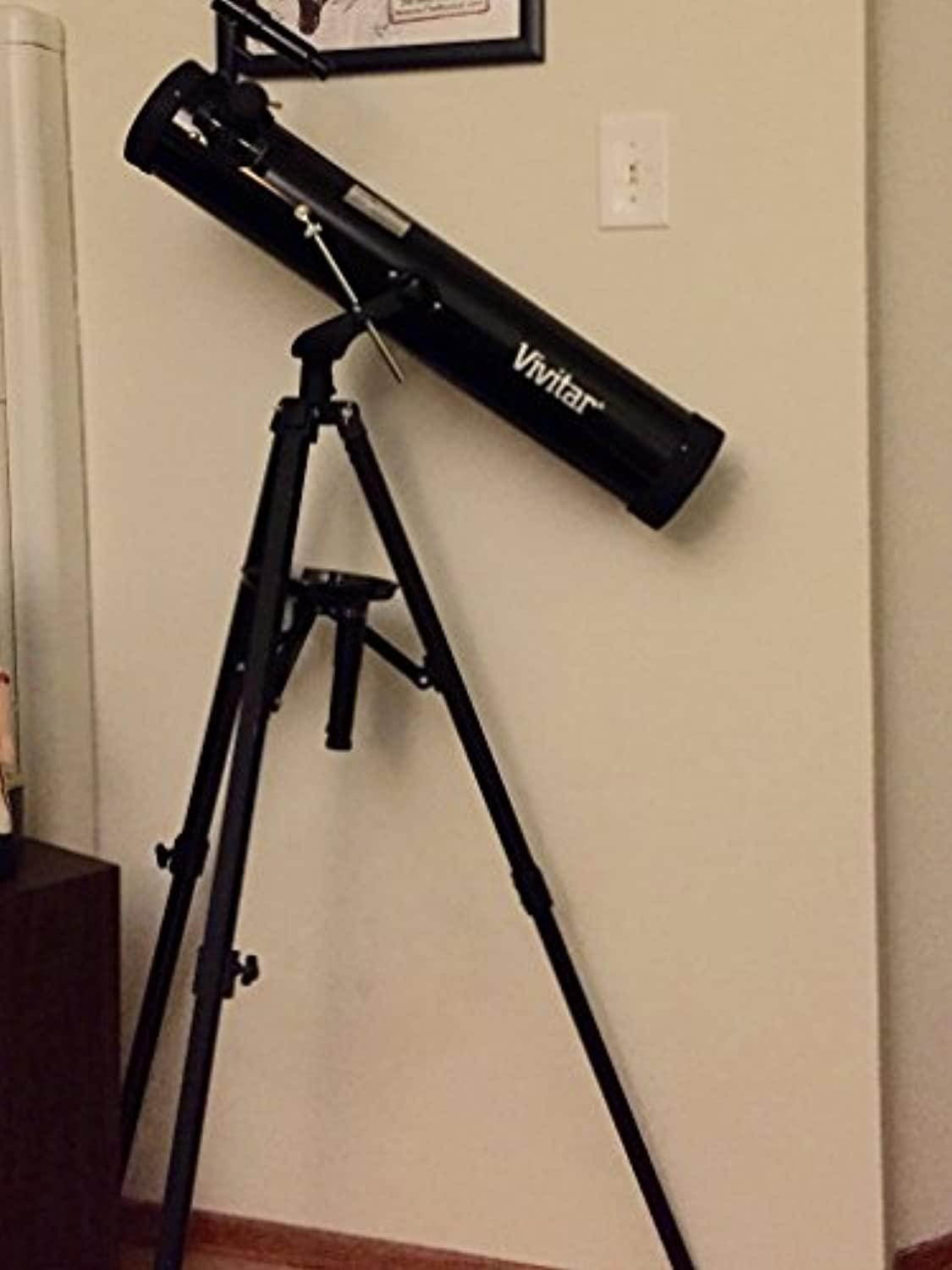 Vivitar TEL-76700 3" Reflector Telescope with Tripod #VIVTEL76700