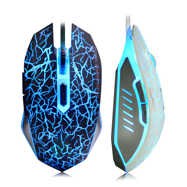 USB Optical Wired Game Mouse for Computer PC Laptop Gamer Mouse Dota 2 LOL black white