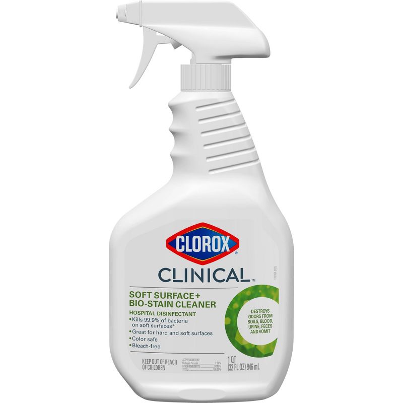 Clorox Clinical Soft Surface & Bio-Stain Cleaner - 32 fl oz