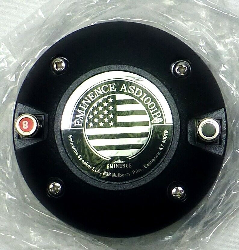Eminence ASD:1001B Bolt-On 1" 50 Watt 8 Ohm High Frequency Driver