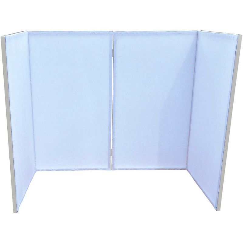 Novopro DJS1 Mobile DJ Facade with Carrying Bag (White)