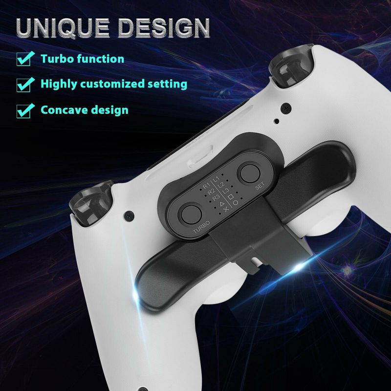 FPS Gamepad Back Button Clip Extender Turbo Key Adapter for  PS4 Controller