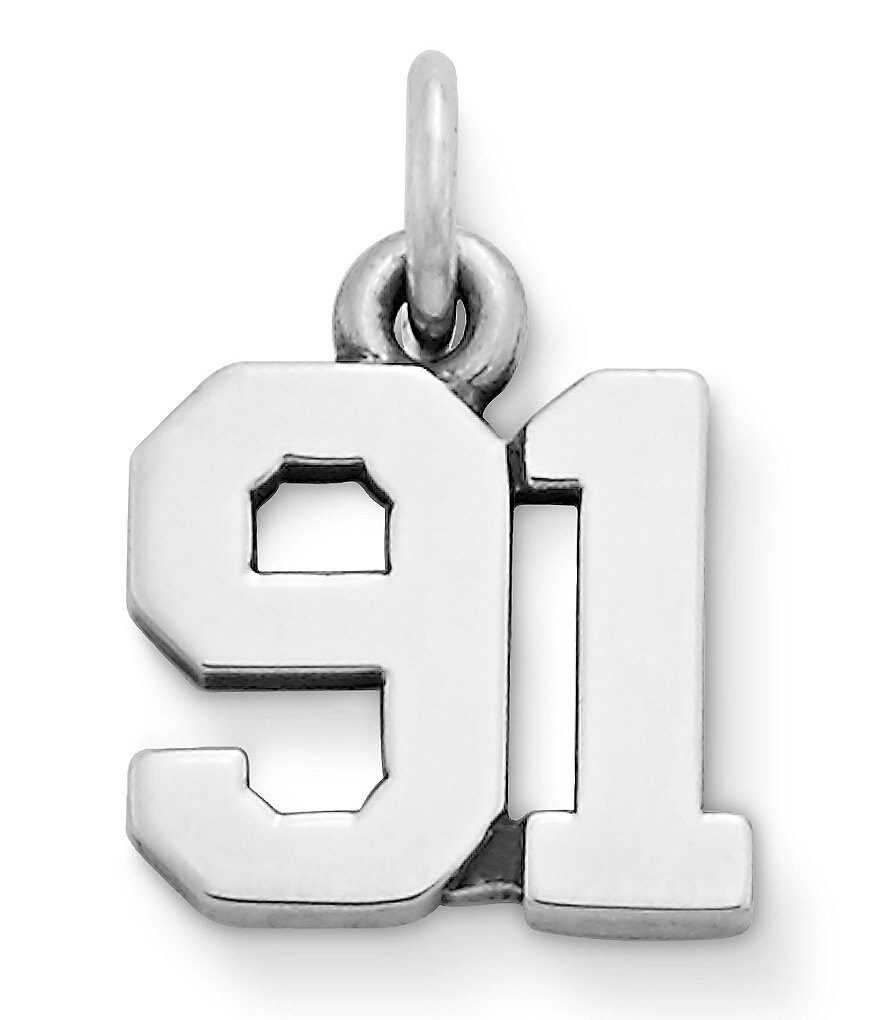 James Avery Faceted Lab-Created Amethyst February Birthstone Charm