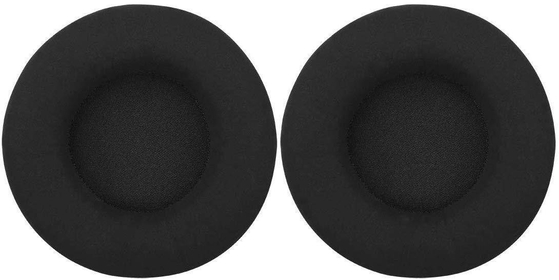Geekria Comfort Velour Replacement Ear Pads for Sennheiser Urbanite XL Over-Ear Headphones Earpads, Headset Ear Cushion Repair Parts (Black)