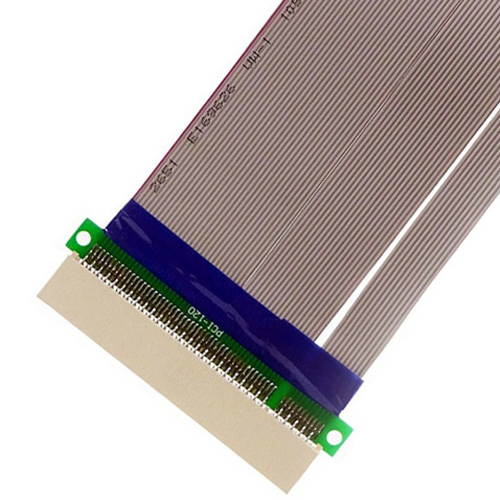 1 Unit - PCI 32bit Riser Extender Extension Cable for 1U 2U Small Case,PCI Extension Ribbon Flex Flexible Cable
