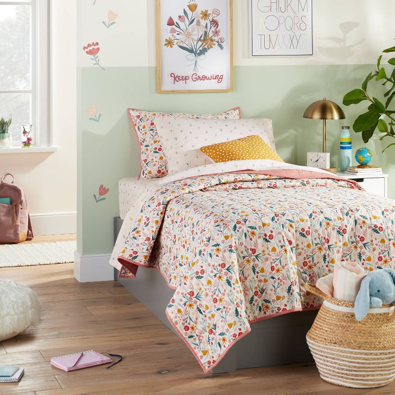 Floral Cotton Sham - Pillowfort™