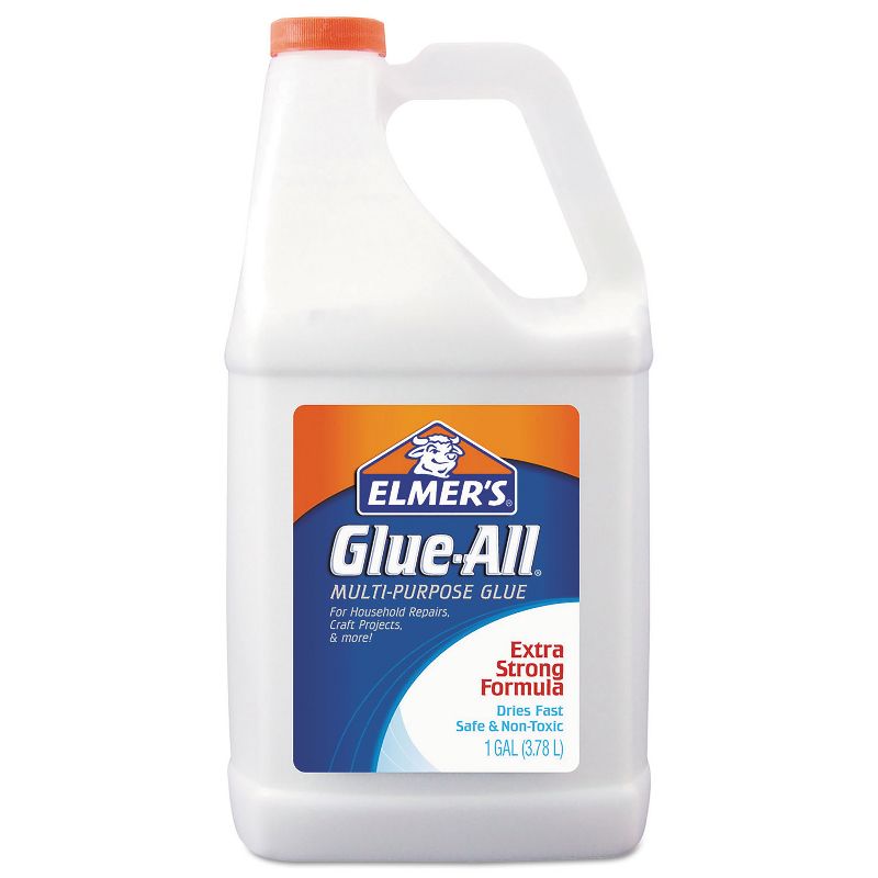 Elmers Glue-All White Glue Repositionable 1 gal E1326
