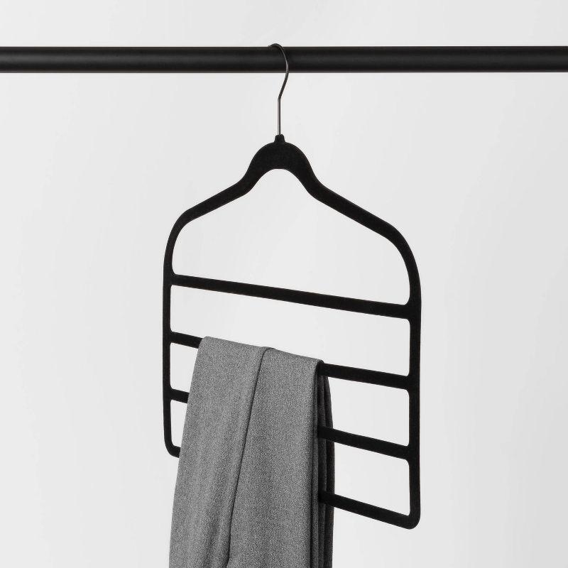 2pk 4 Bar Hanger Matte Hook Black - Made By Design™