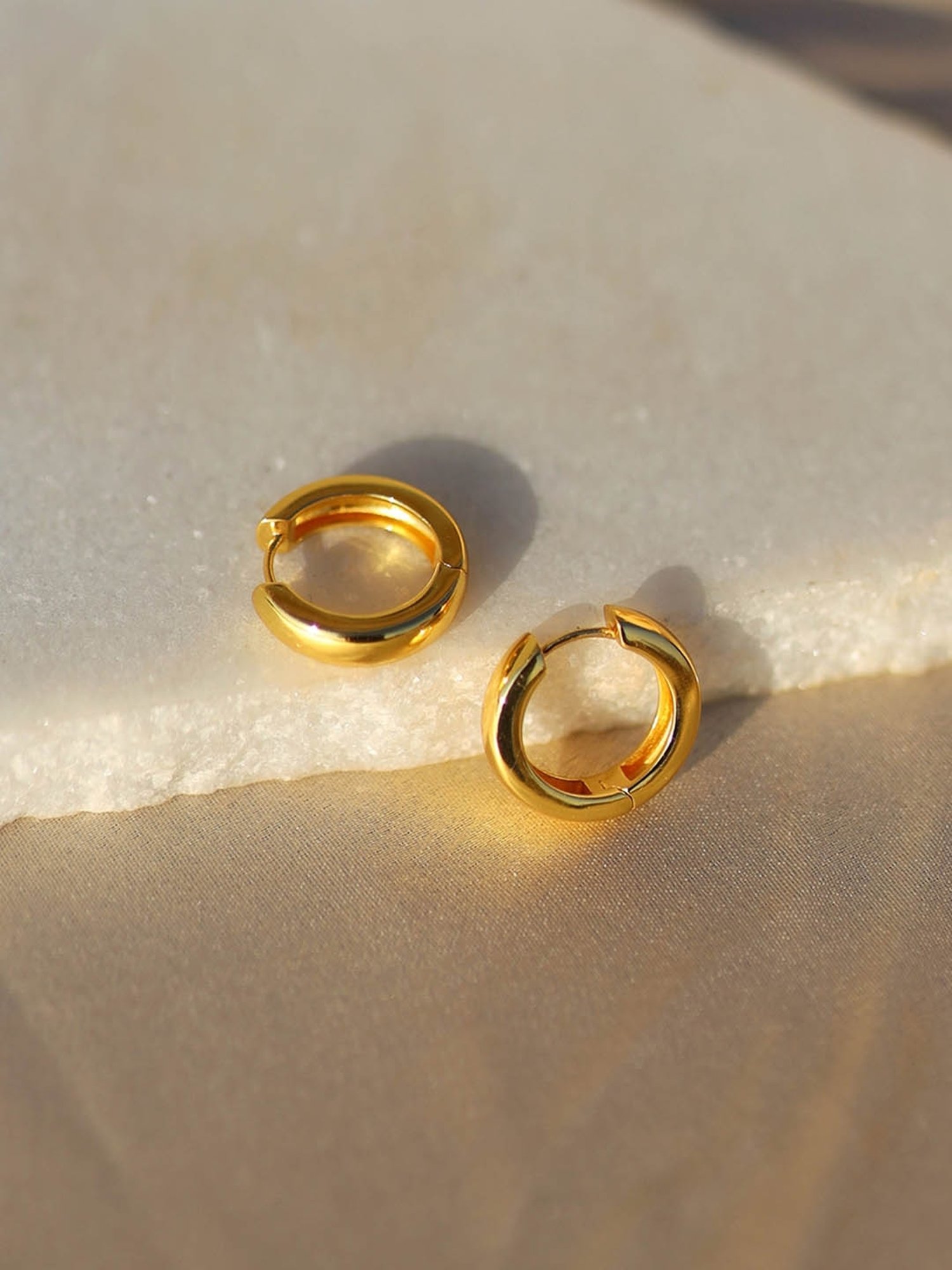 Perfectly Average Bold Hoops for Women & Girls