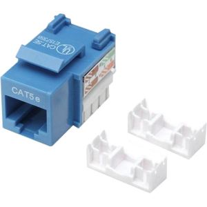 Intellinet 210546 Cat.5e UTP Keystone Jack - Blue