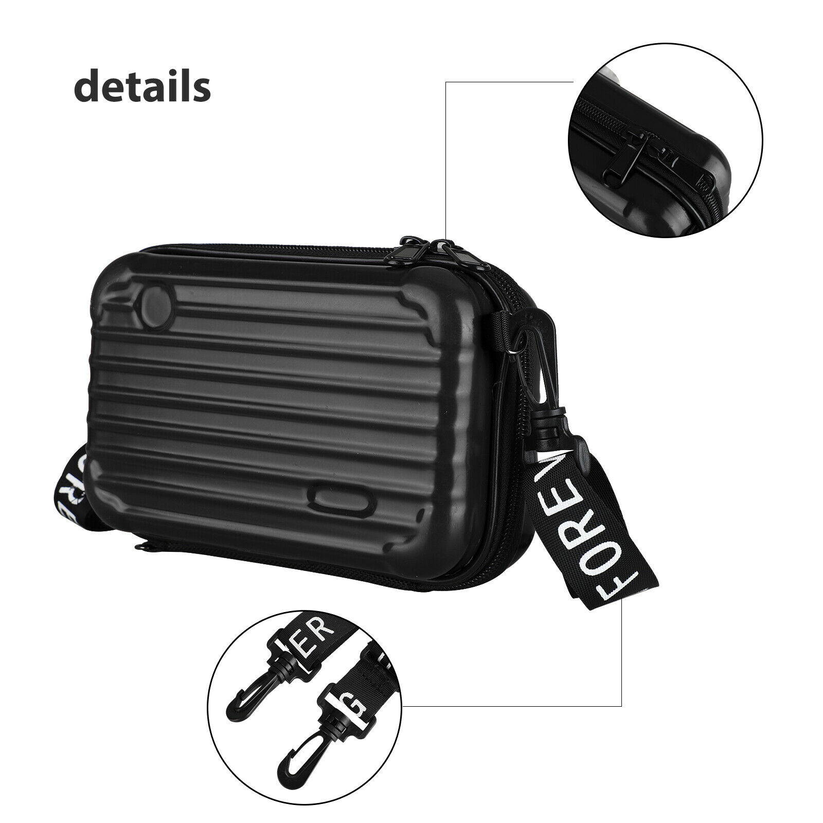 Waterproof Fashion Cell Phone Handbag Shoulder Strap Wallet Pouch Bag Girls Lady