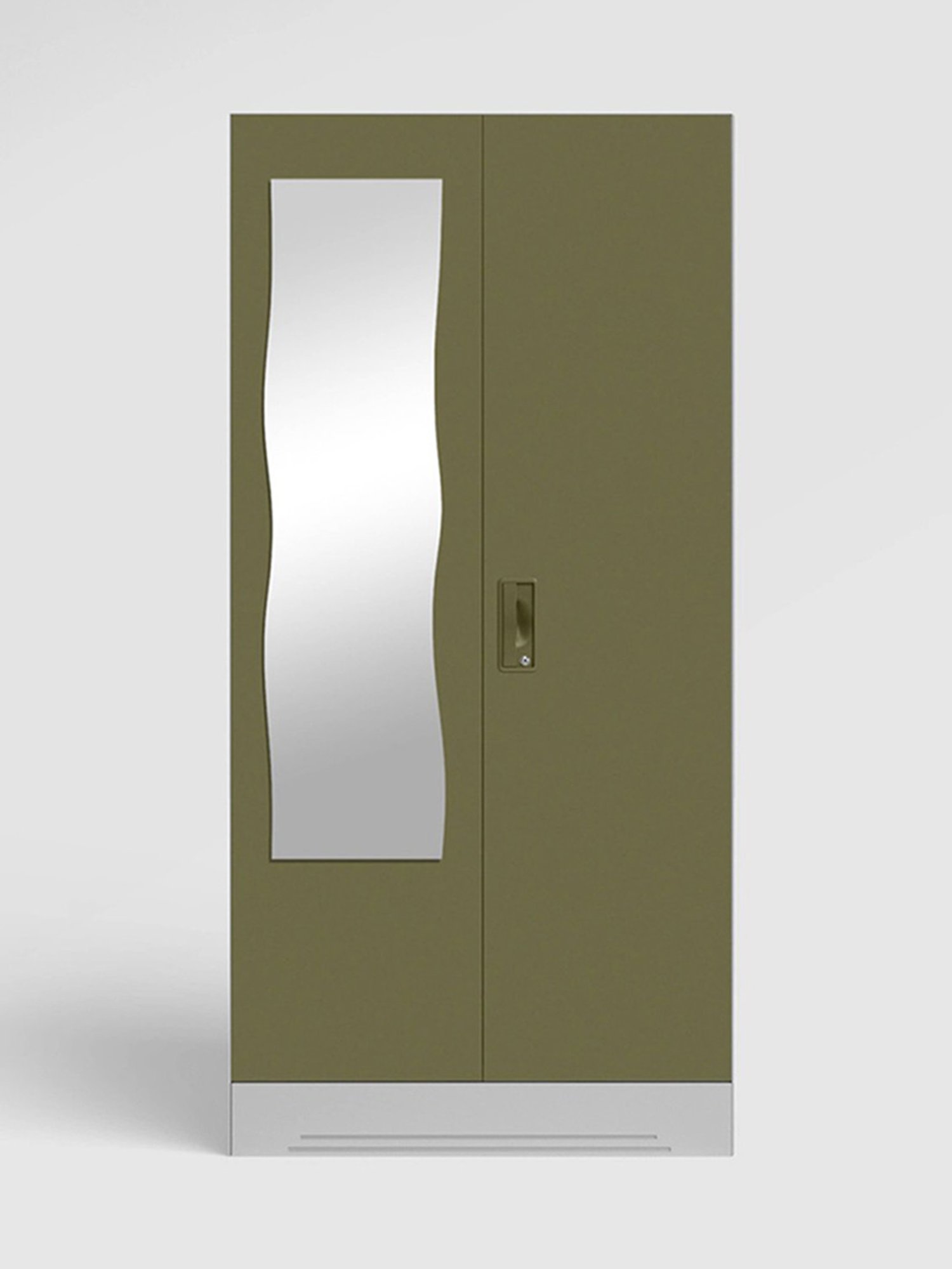 Godrej Interio Ewa Brown Engineered Wood 4 Door Wardrobe