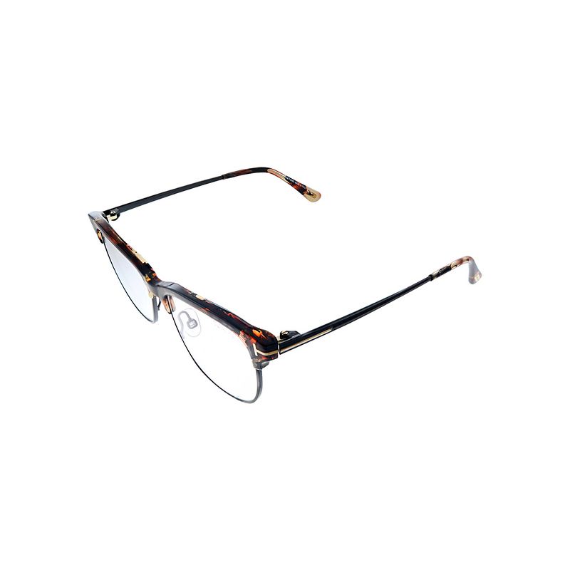 Tom Ford  055 Womens Square Eyeglasses Red Havana 54mm