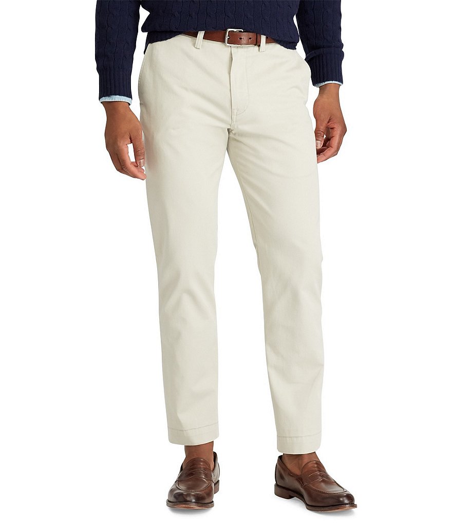 Polo Ralph Lauren Classic-Fit Flat-Front Bedford Chino Pants