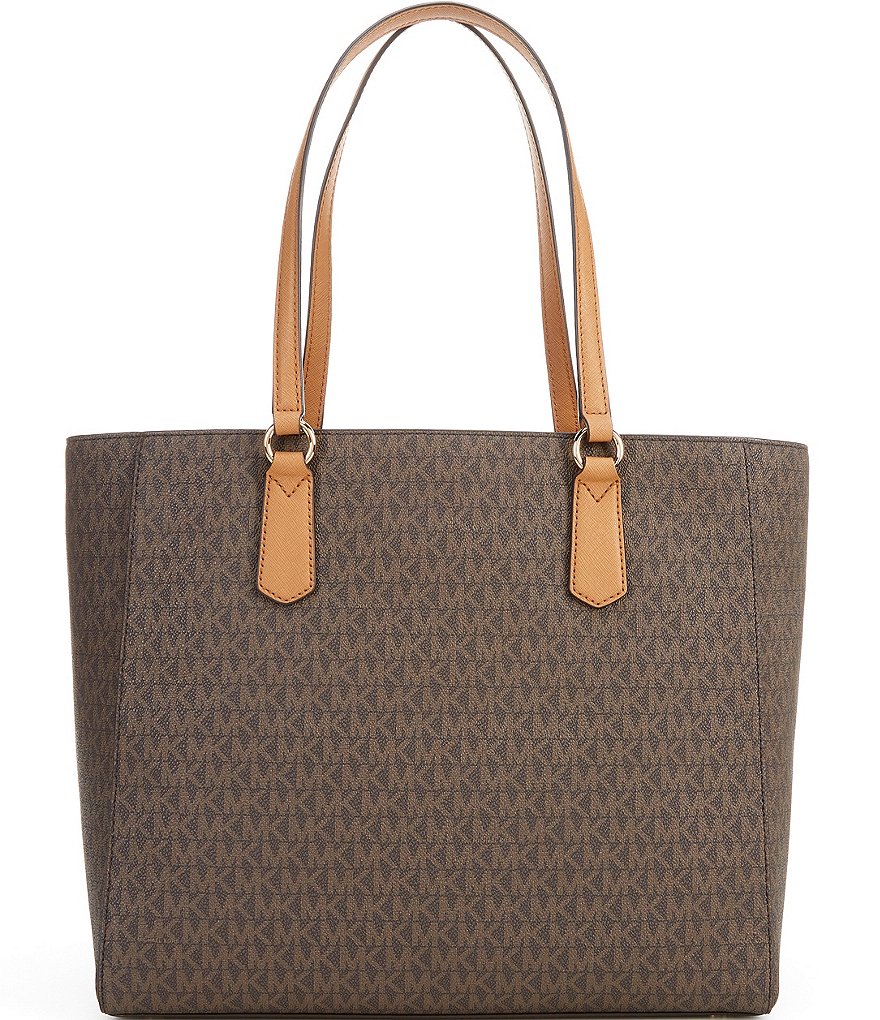 Michael Kors Signature Large Pocket Tote Bag