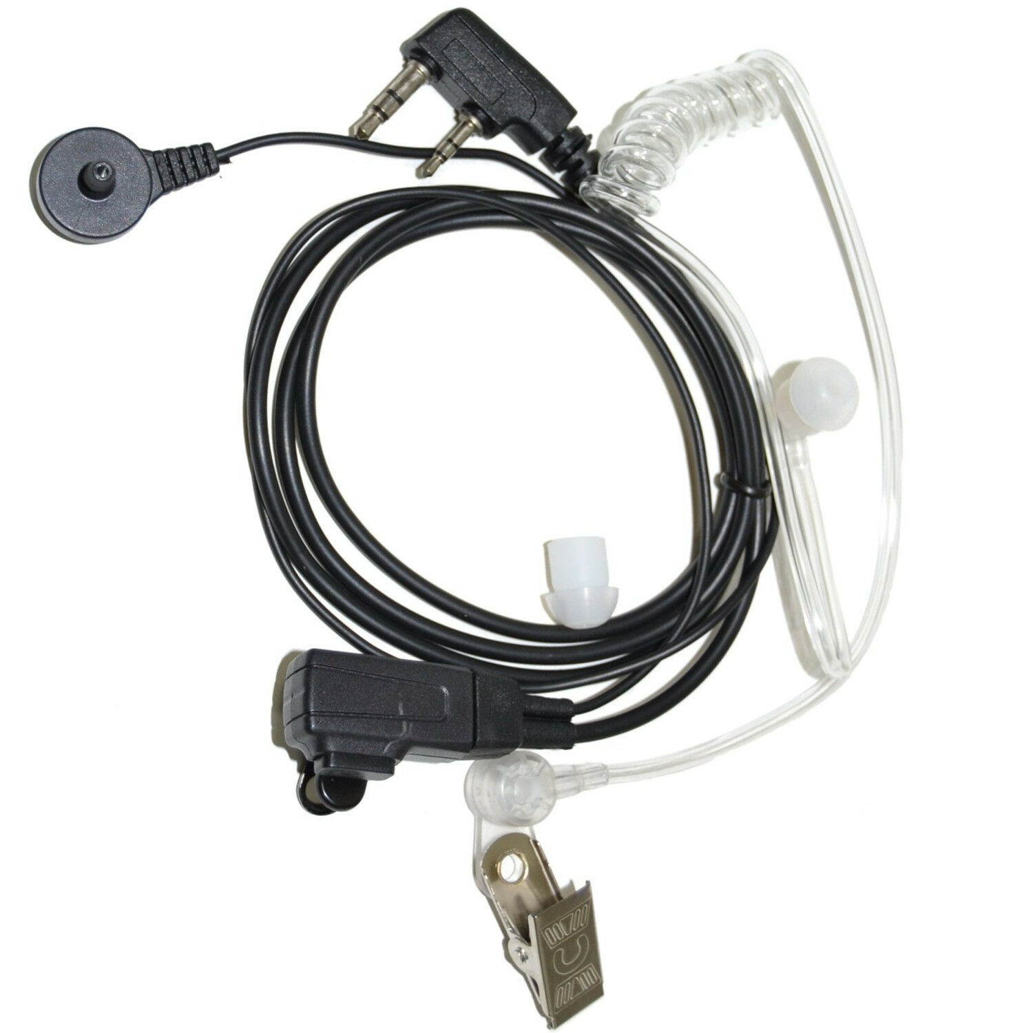 4-Pack Hands Free Headsets for Kenwood TK-3230 TK-3360 TK-3400 TK-3402 TK-5220