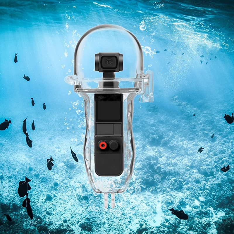 Upgraded Diving Waterproof Case Protective Housing Cover with Control Button for DJI OSMO Pocket Accessories