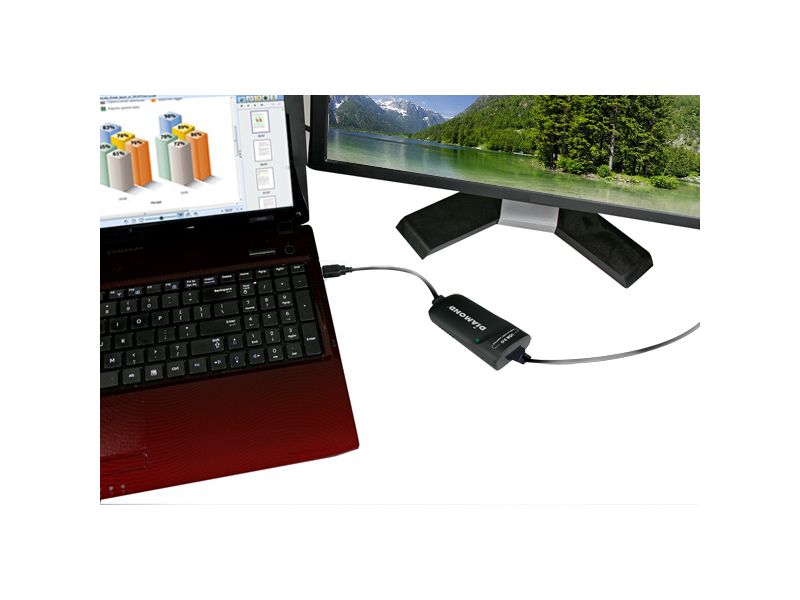 DIAMOND Multimedia USB 3.0 to Displayport 4K UHD Video Graphics Adapter - DisplayPort