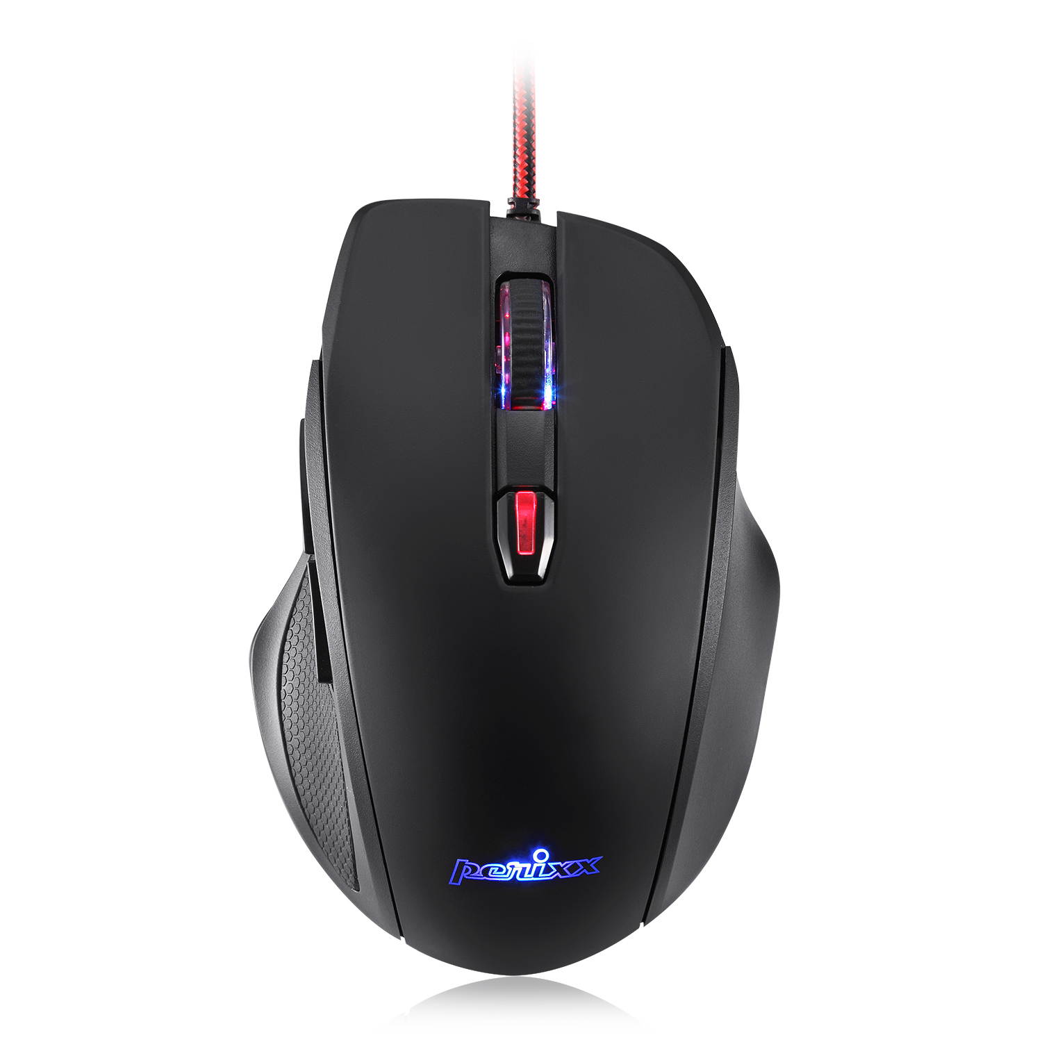 Perixx MX-1100 Programmable Gaming Mouse - Avago ADNS 3050 Optical sensor - 8 programmable buttons