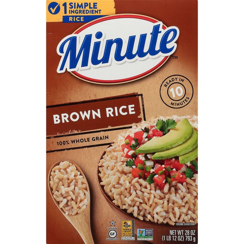 Minute Instant Whole Grain Brown Rice - 28oz