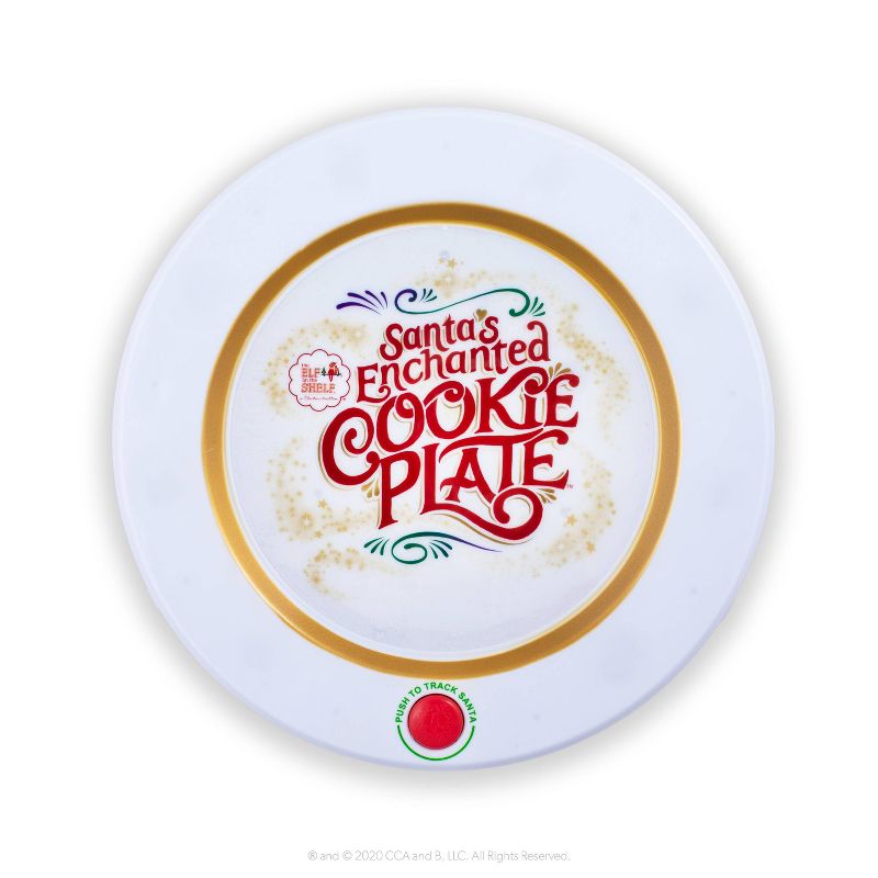 Santa's Enchanted Cookie Plate