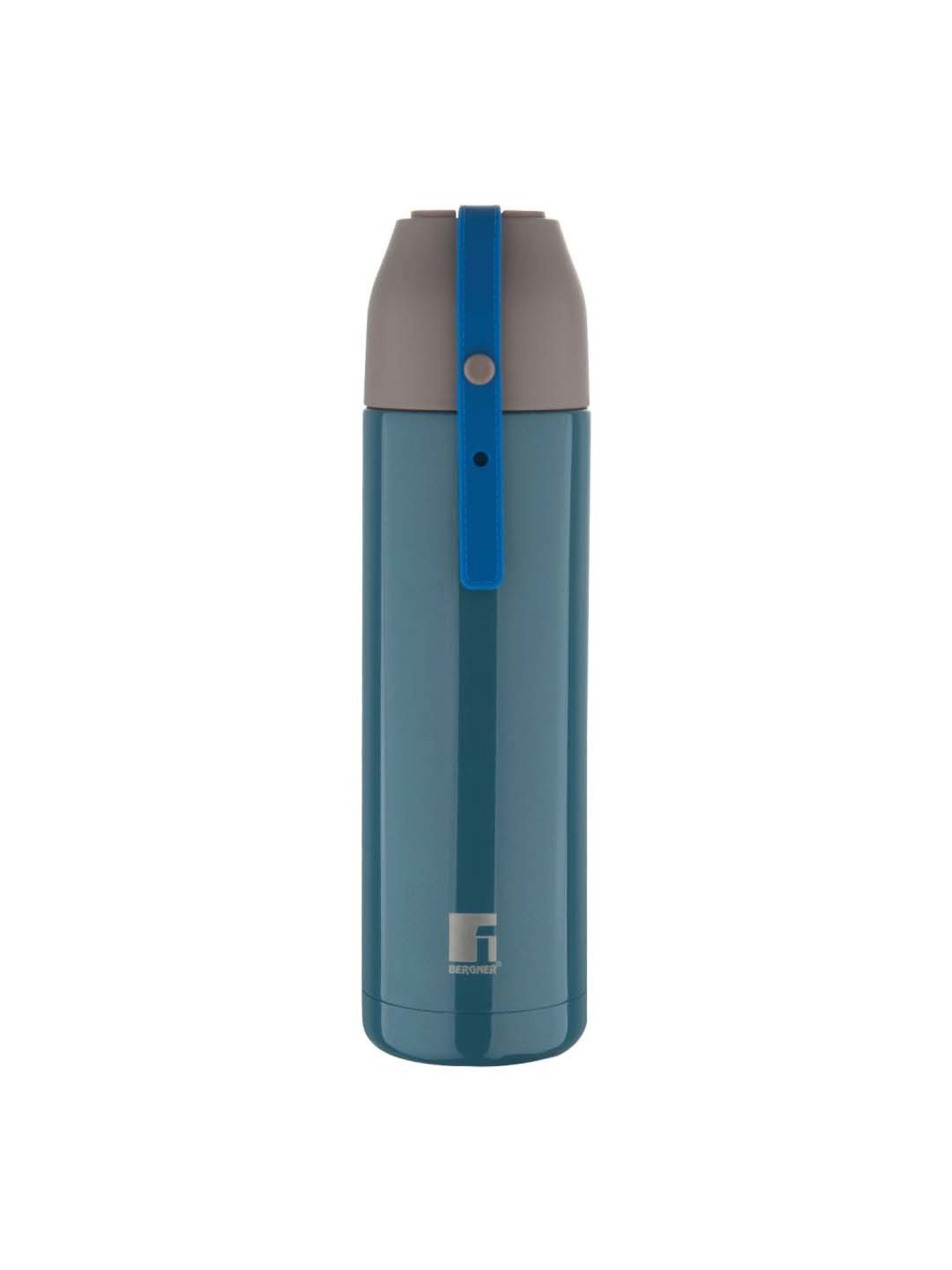 Bergner Walking Blue Stainless Steel Thermosteel Hot and Cold Flask (0.5 L)