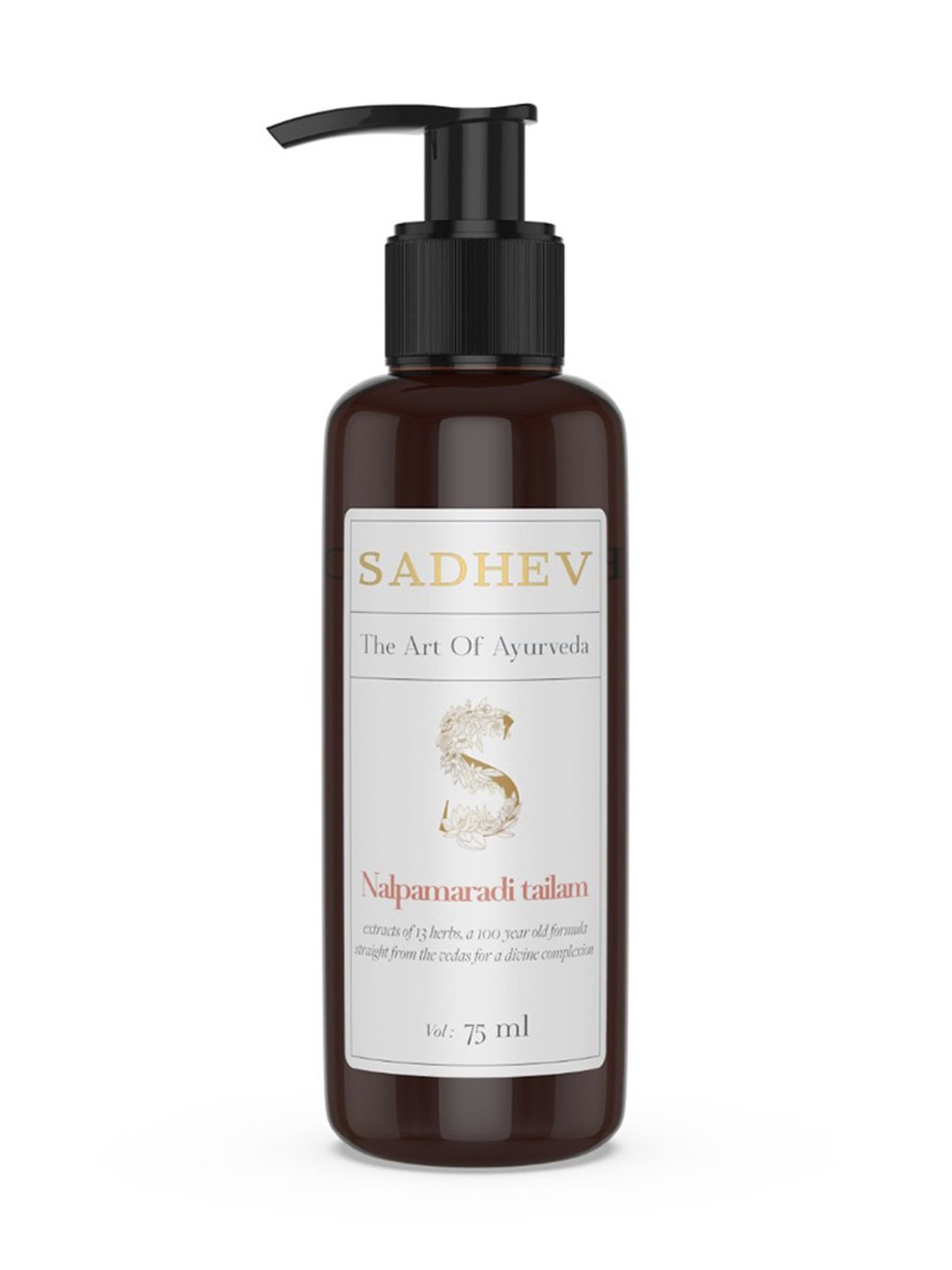 SADHEV The Art Of Ayirveda Nalpamaradi Tailam - 75 ml
