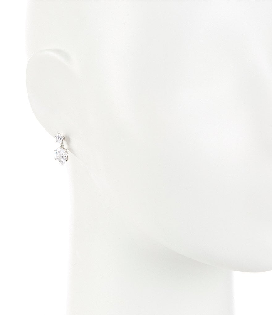 Nadri Frolic Oval Drop Earrings