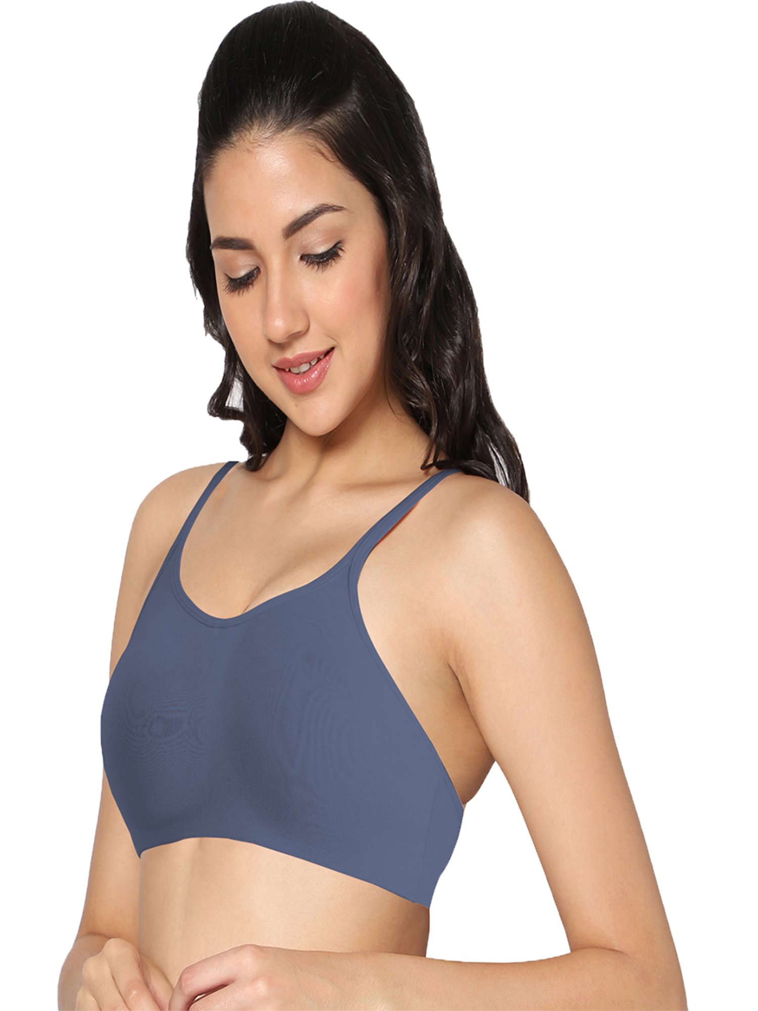 IN CARE Grey Sports Bra