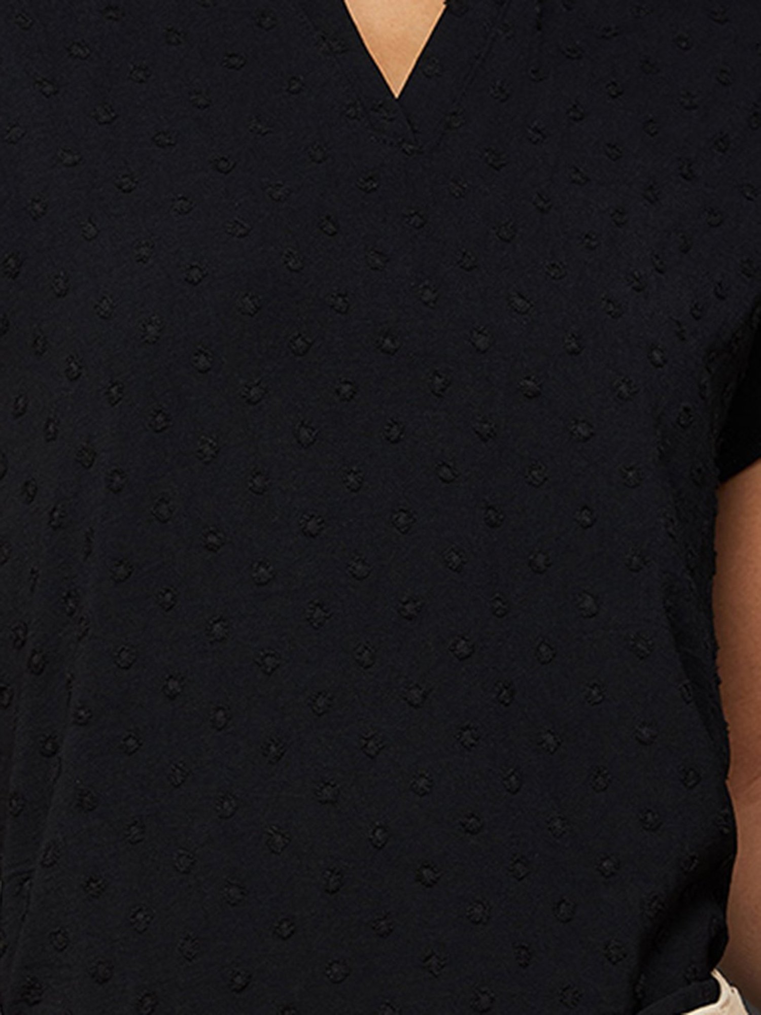 Fame Forever by Lifestyle Black Self Design Top