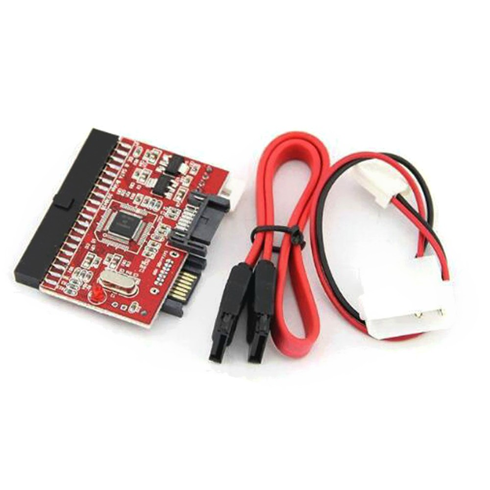 IDE to SATA SATA to IDE ATA ATAPI Serial HDD Mutual Converter Adapter W/ Cable