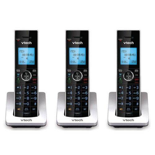 VTech DS6072 (3-Pack) Additional 2-Line Handset/Charger with Backlit LCD Display