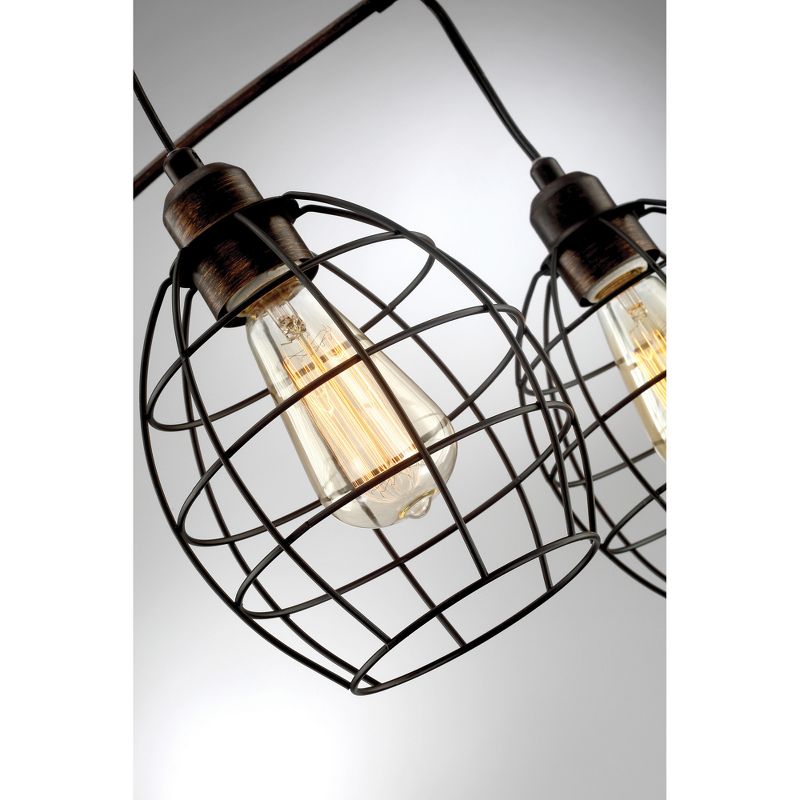 Kaden 3 Light Floor Lamp Copper Bronze (Includes CFL Light Bulb) - Lite Source