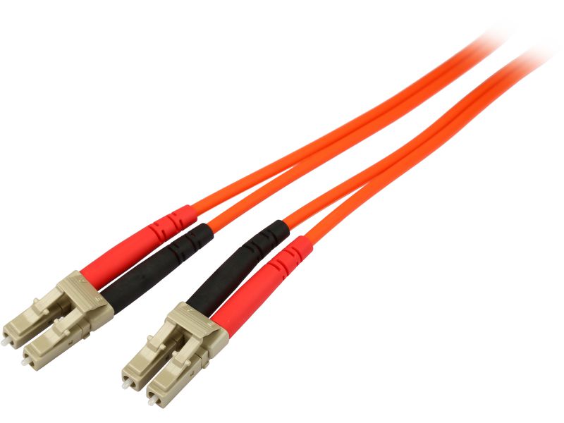 Fiber Optic Cable LC-LC 9/125 Duplex Single-Mode Fiber Cable Yellow 5 meters