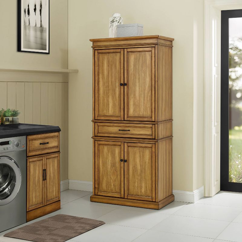 Wood 2 Door Storage Cabinet in White-Pemberly Row
