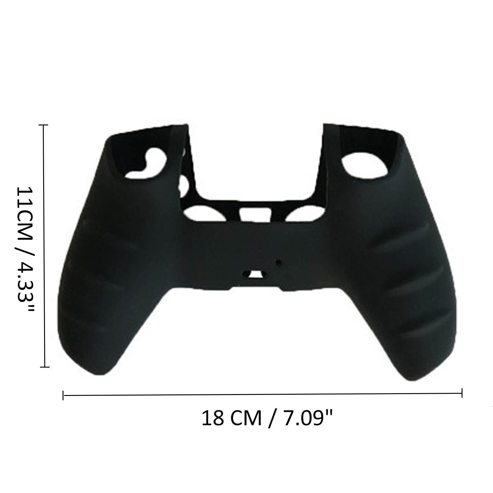 4 Pack Silicone Case Cover Skin for PS5 DualSense Controller